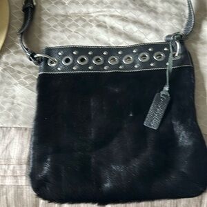Aqua Madonna leather bag